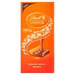 Lindt Lindor Orange Chocolate Bar Imported